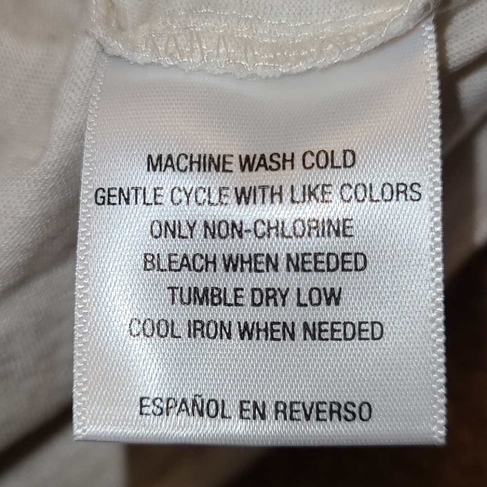 Alfani long-sleeve split crewneck ivory - Picture 15 of 16